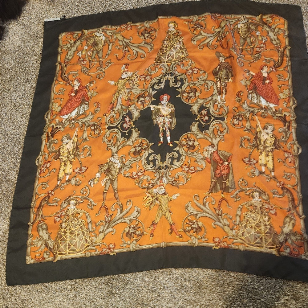 34x34 inch Carlisle silk scarf